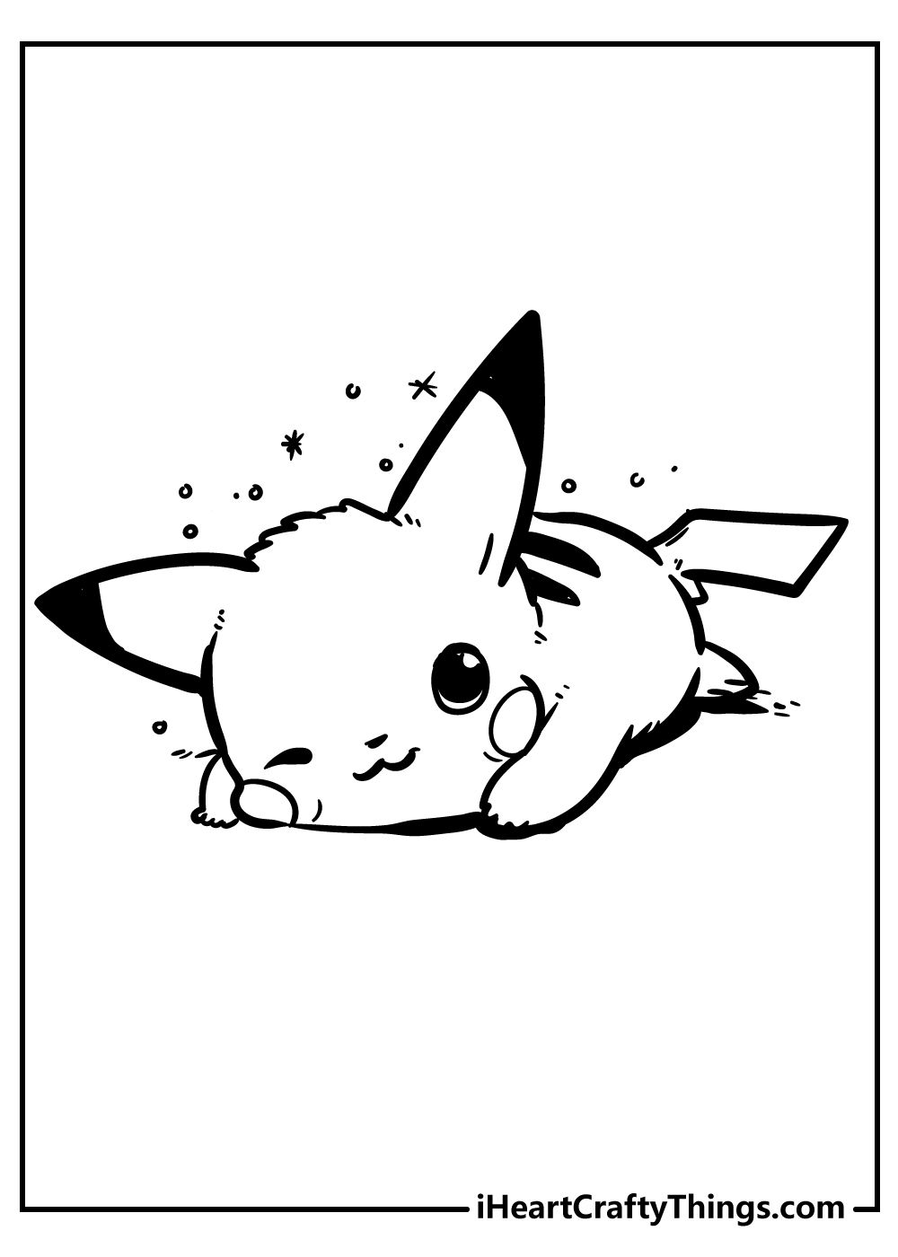 Pikachu Coloring Pages