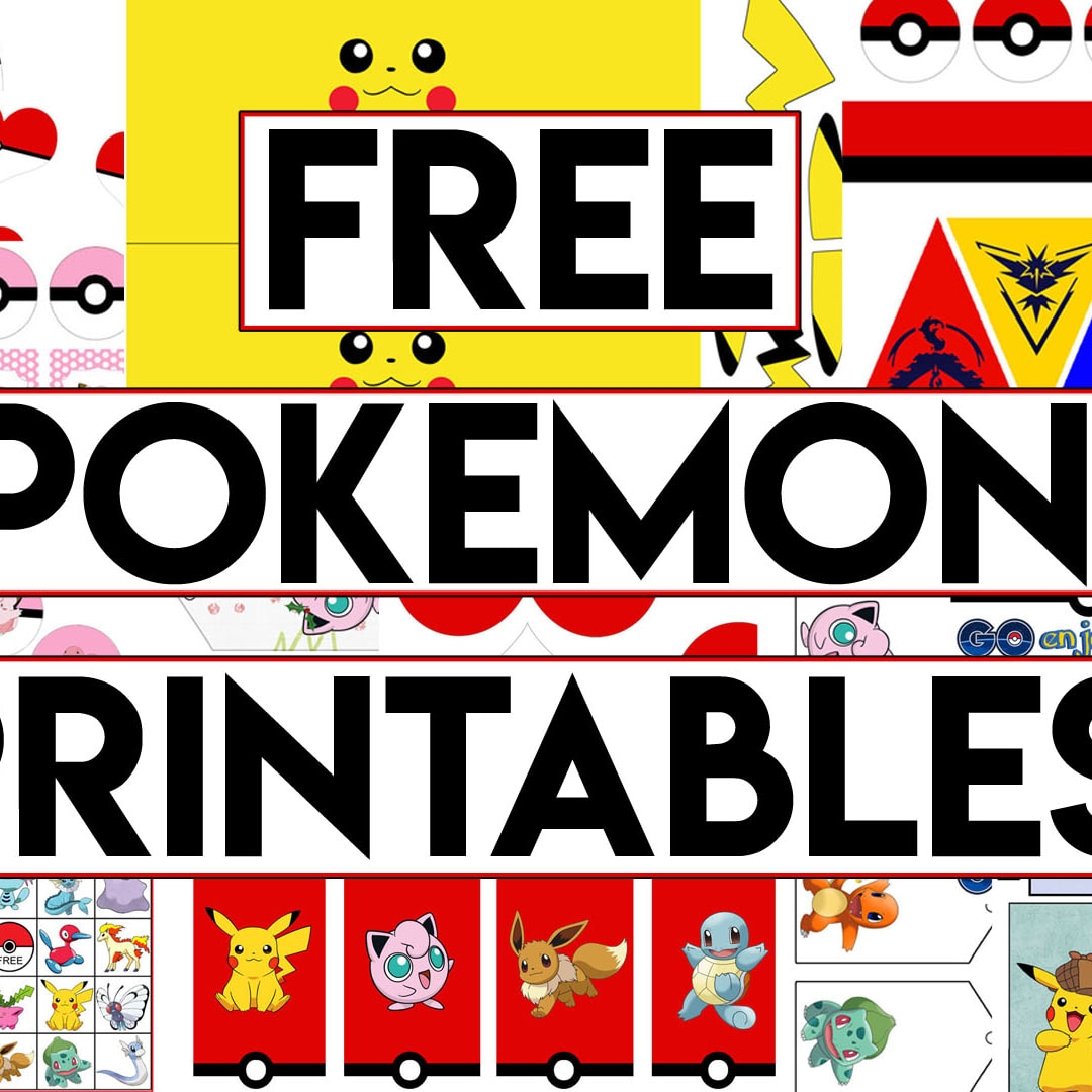 Free Printable Pictures Of Pokemon
