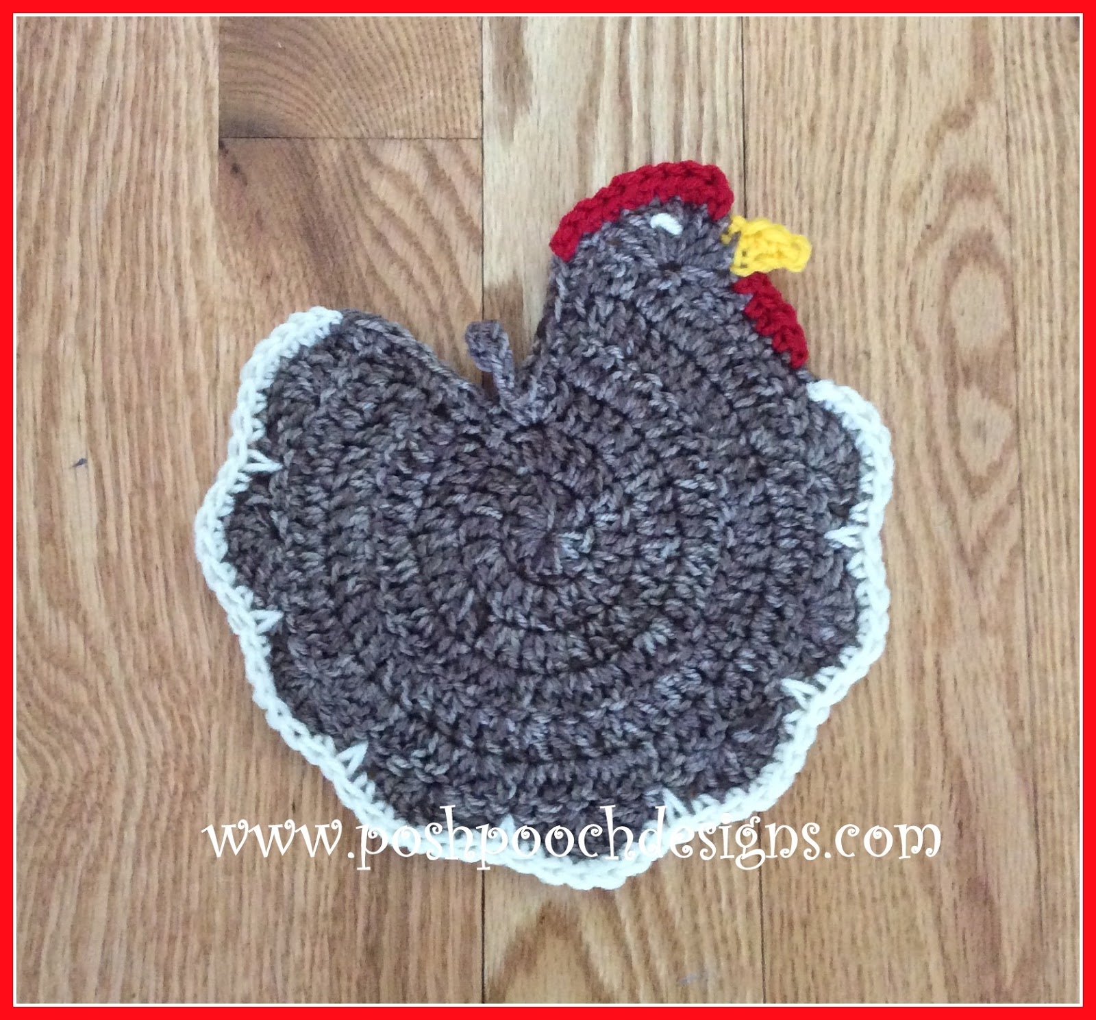 Posh Pooch Designs Cluck The Chicken Pot Holder Posh Pooch Designs