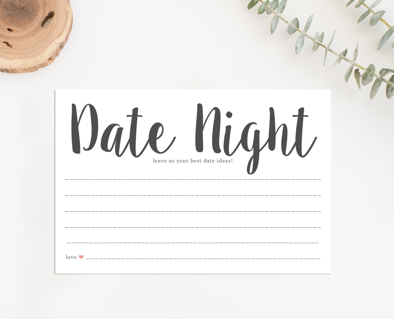 Printable Date Night Cards Printable Bridal Shower Game Date Night Ideas Cards Date Night Cards Bridal Shower Games Etsy
