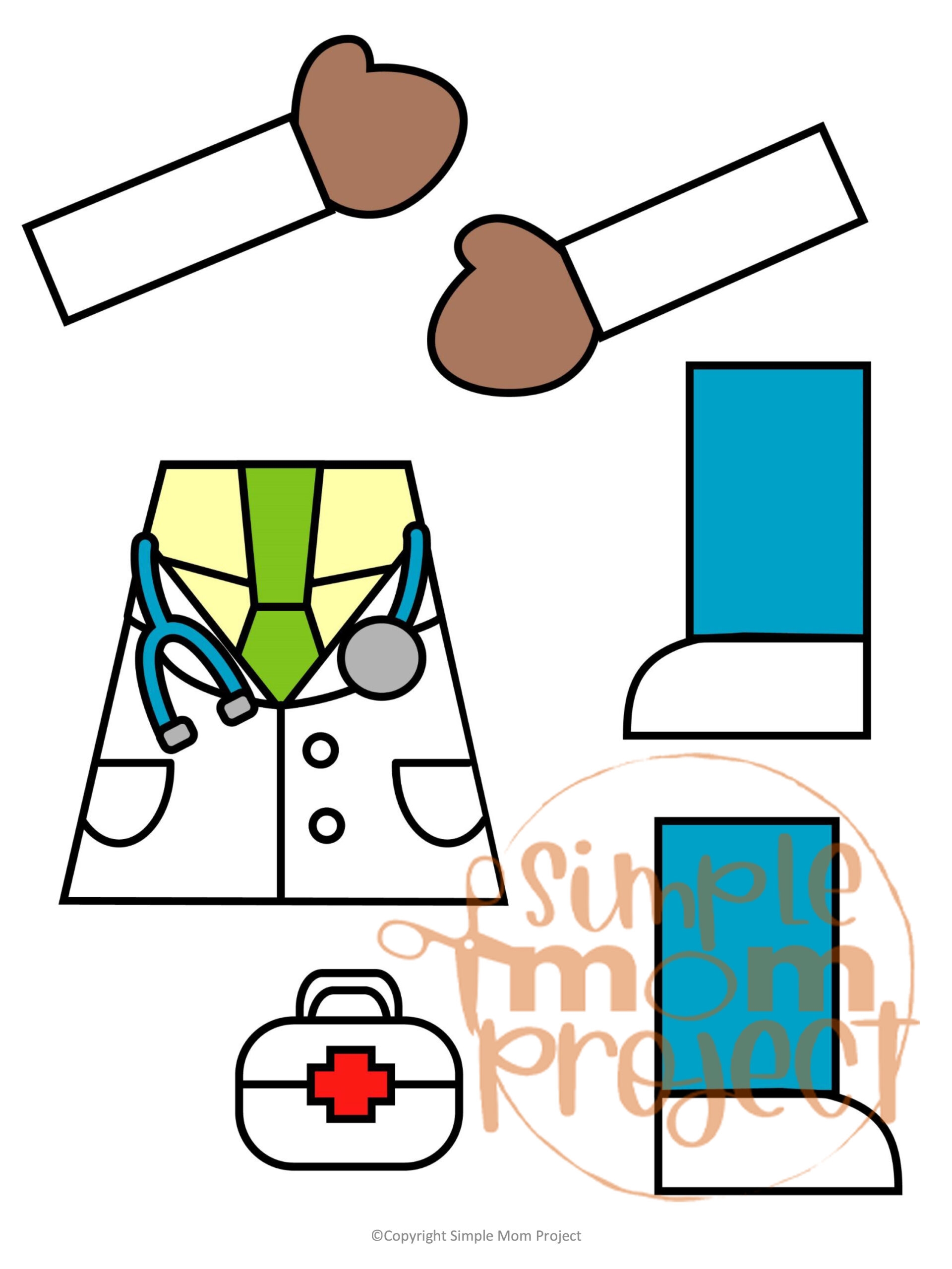 Free Printable Doctor Bag Craft