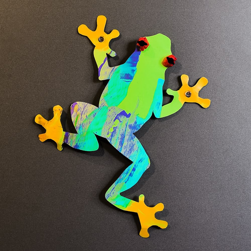 Printable Frog Template Set Barley Birch