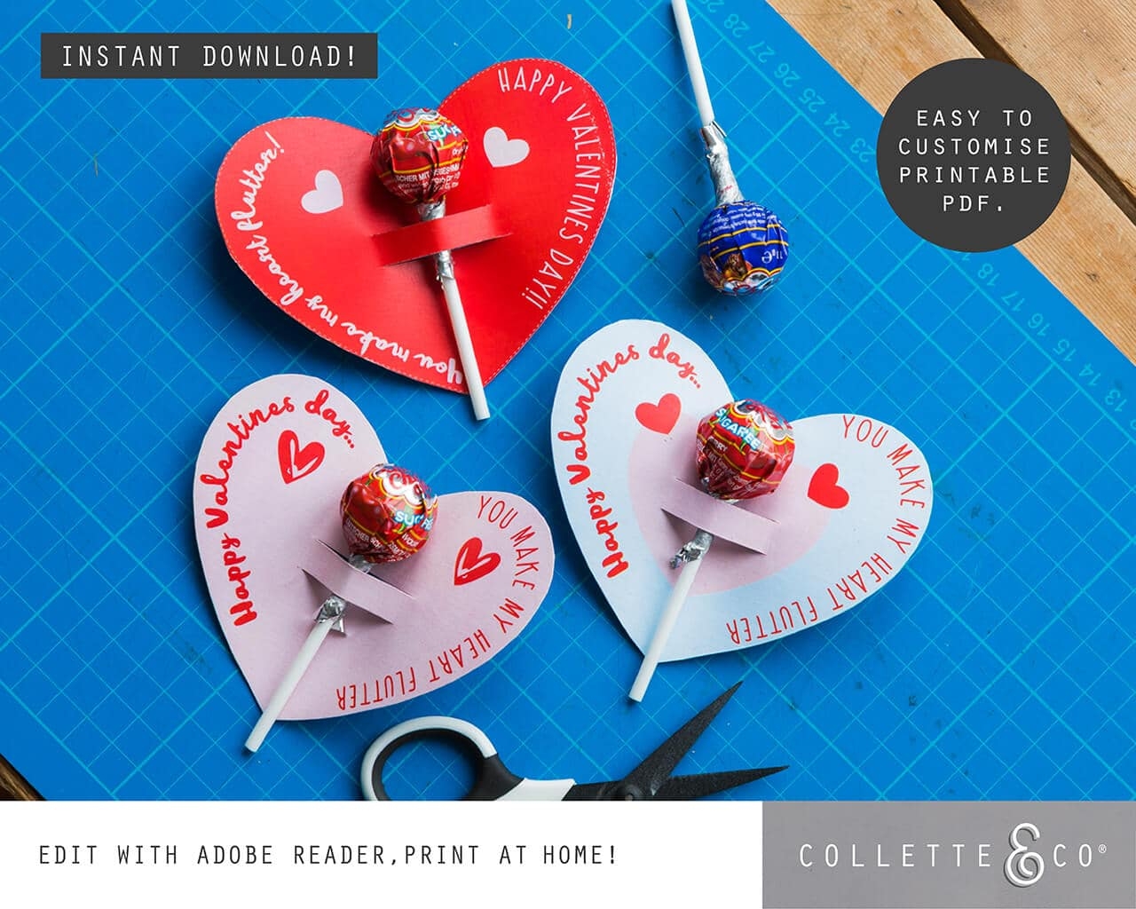Printable Lollypop Butterfly Wings Collette Co 