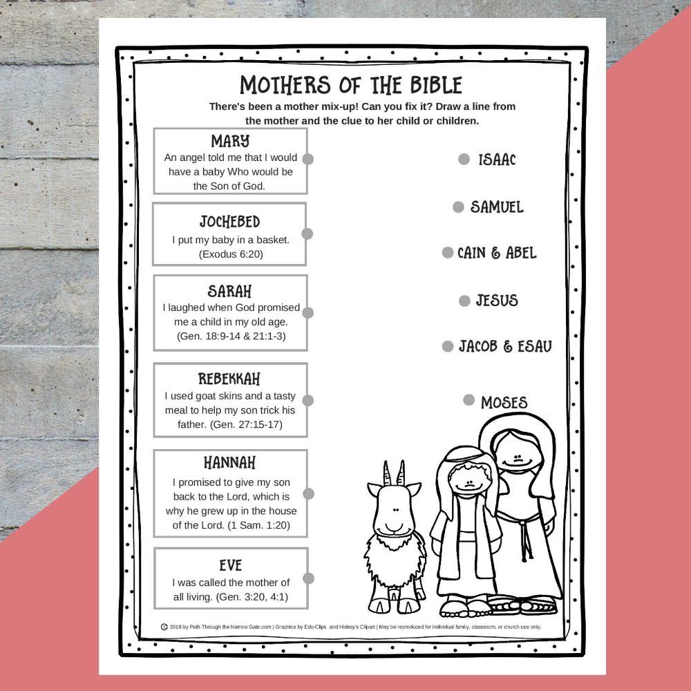 Free Printable Children S Bible Lessons