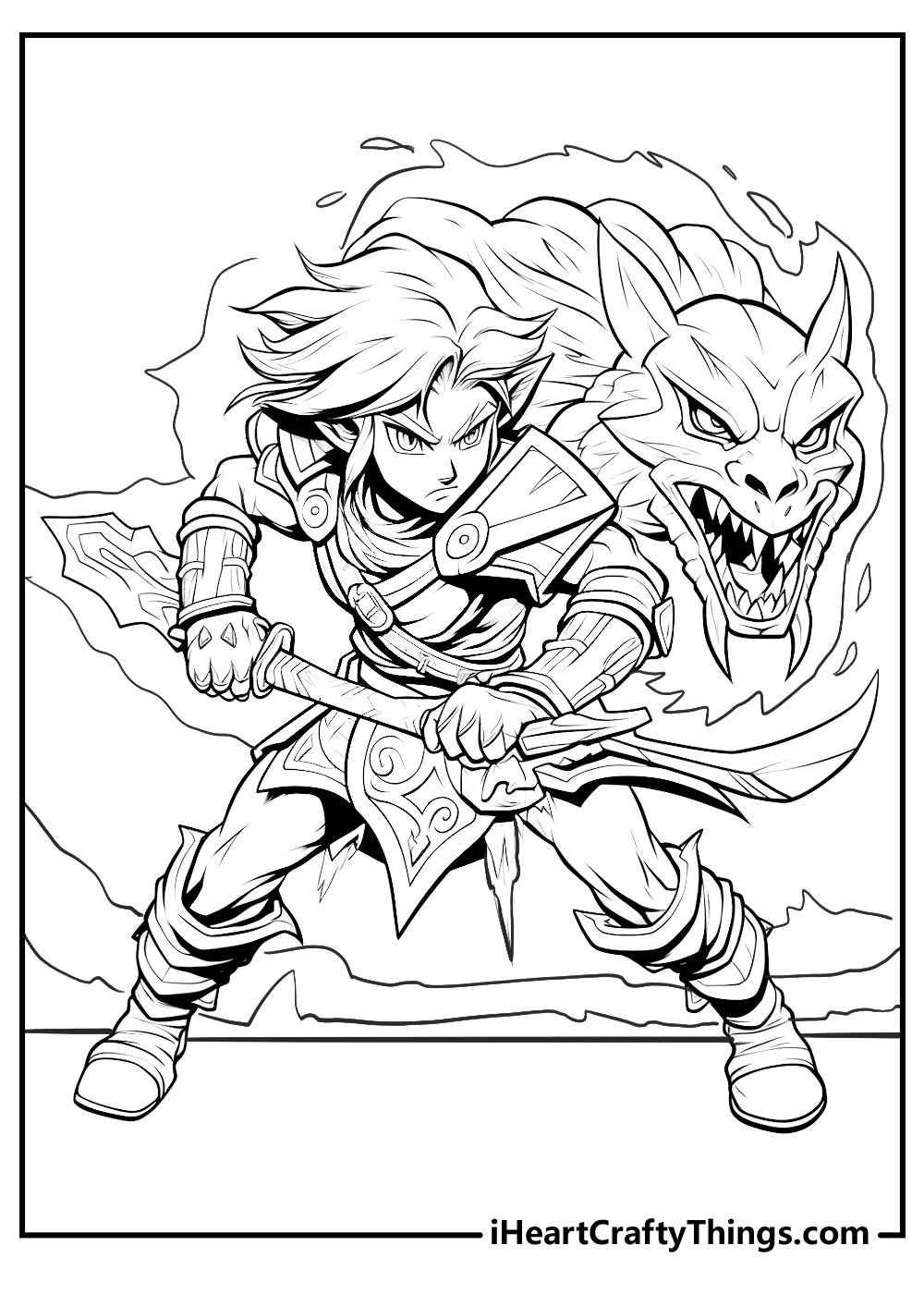 Printable Zelda Coloring Pages Updated 2024 