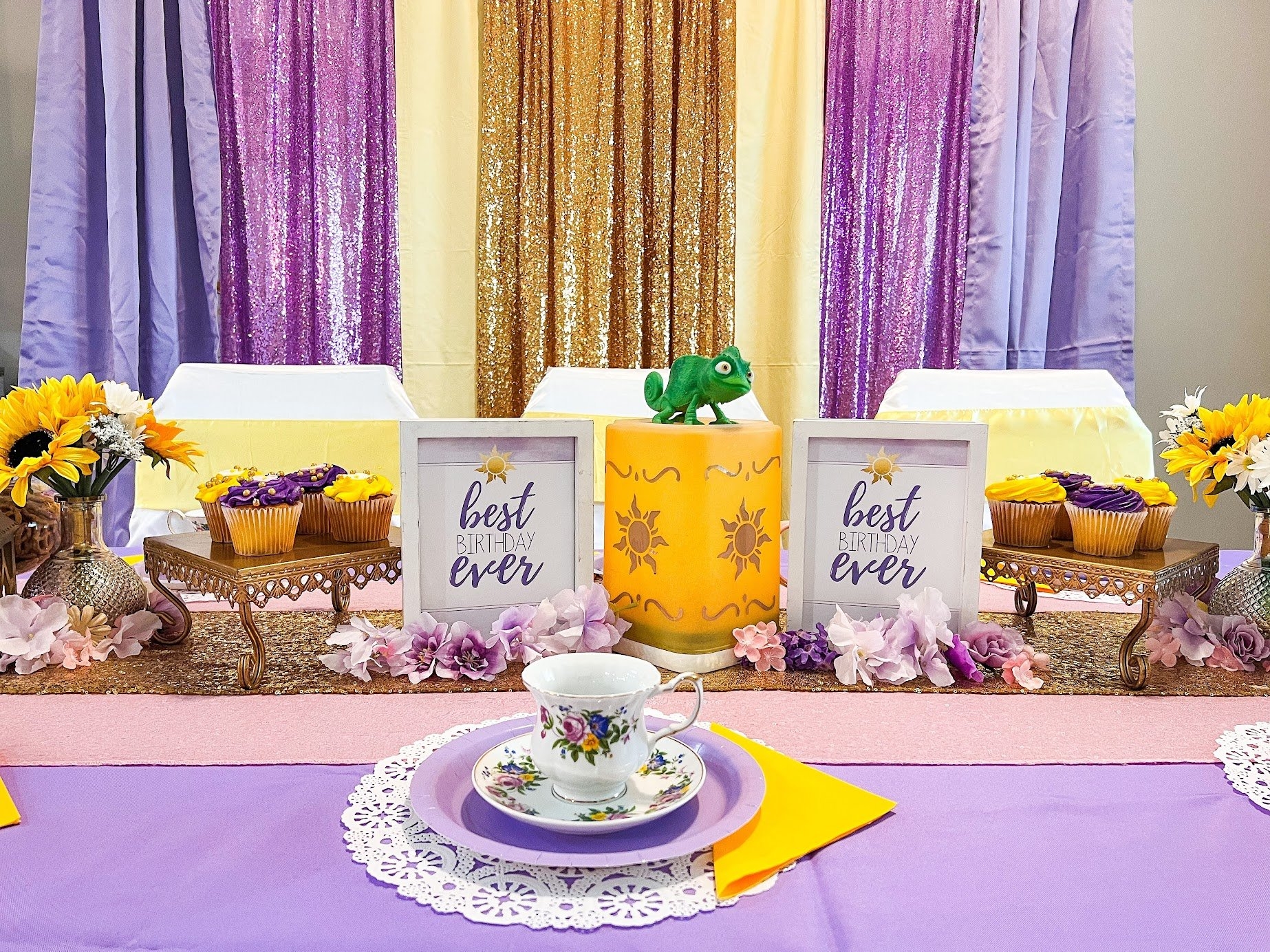 Free Printable Tangled Party Decorations