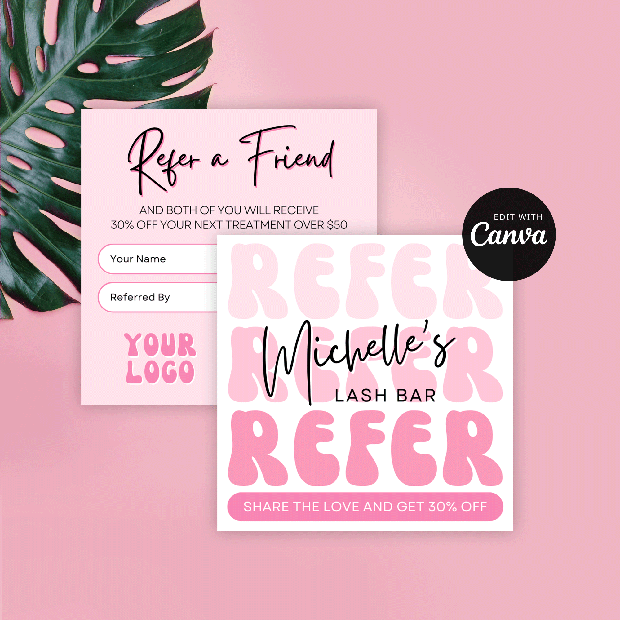 Free Printable Referral Cards