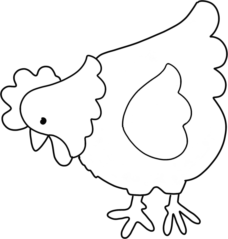 Rooster Template Farmhouse Kitchen Pattern Chickens