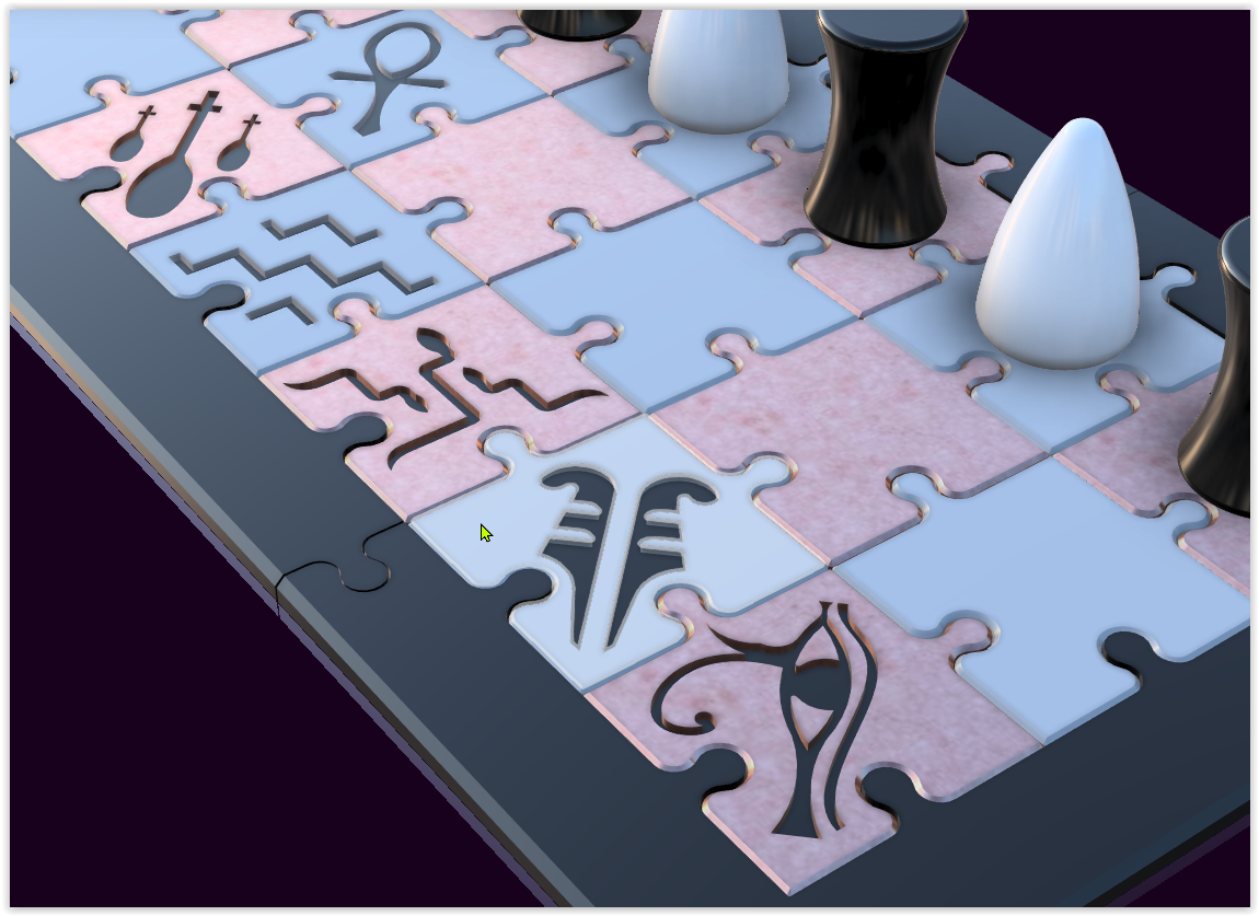 Senet Ancient Egyptian Board Game By Reactron60 Download Free STL Model Printables
