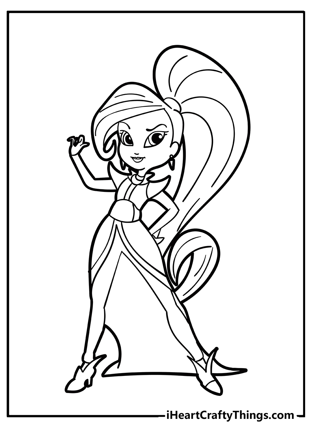 Free Shimmer And Shine Printables
