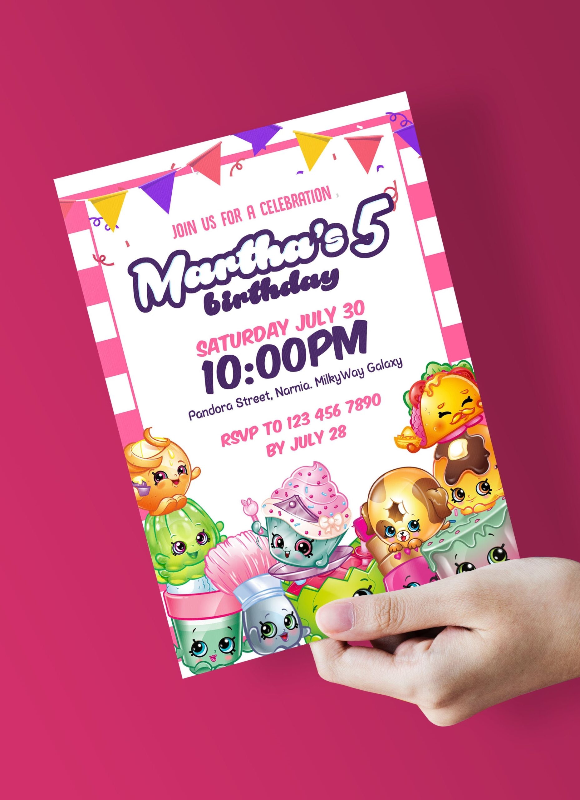 Shopkins Invitation Shopkins Birthday Invitation Shopkins Party Shopkin Invite Shopkins Printable Shopkins Birthday Party Etsy