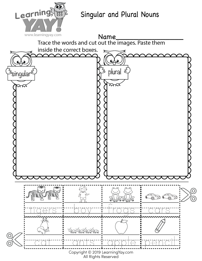 Free Printable Possessive Noun Worksheets
