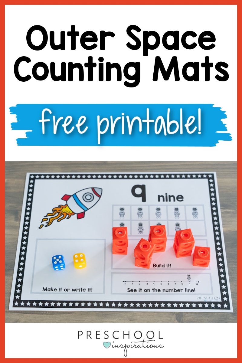Free Printable Counting Mats