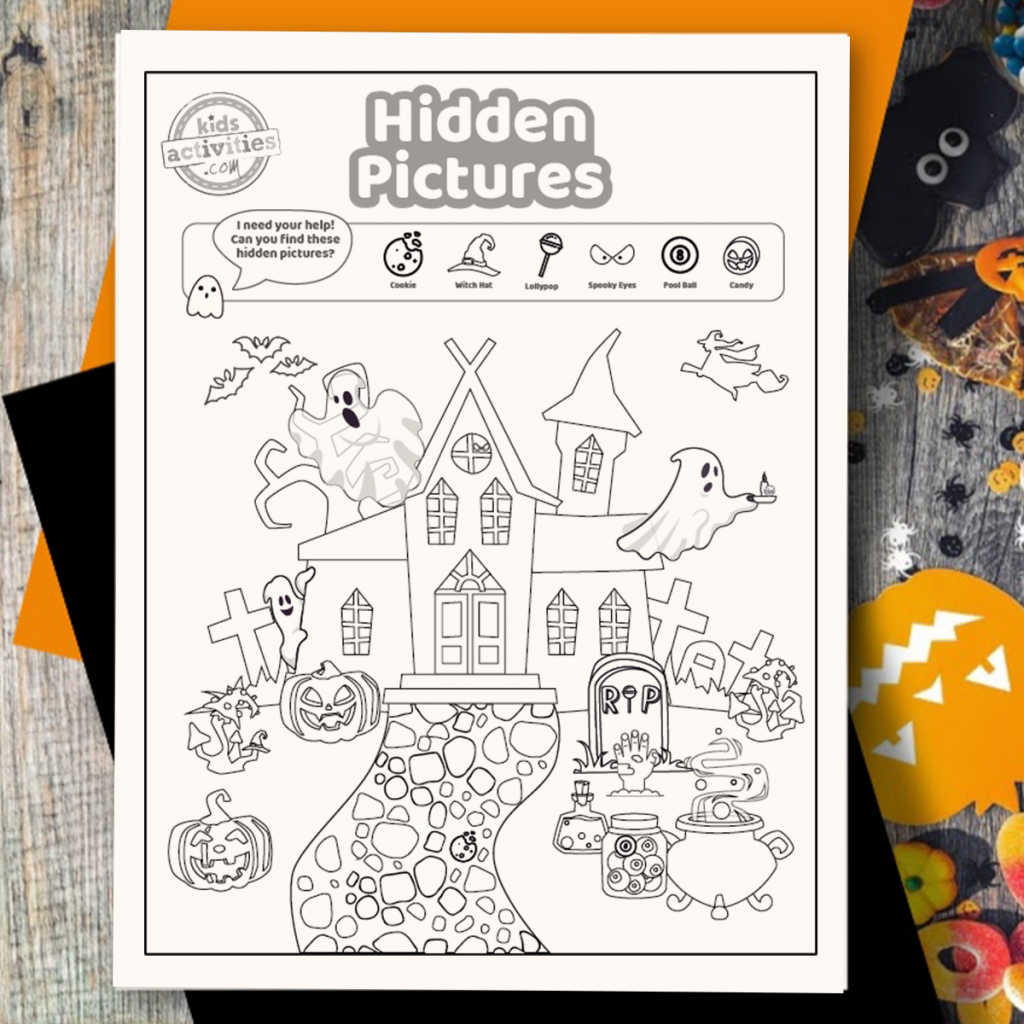 Hidden Puzzle Picture Printable Free