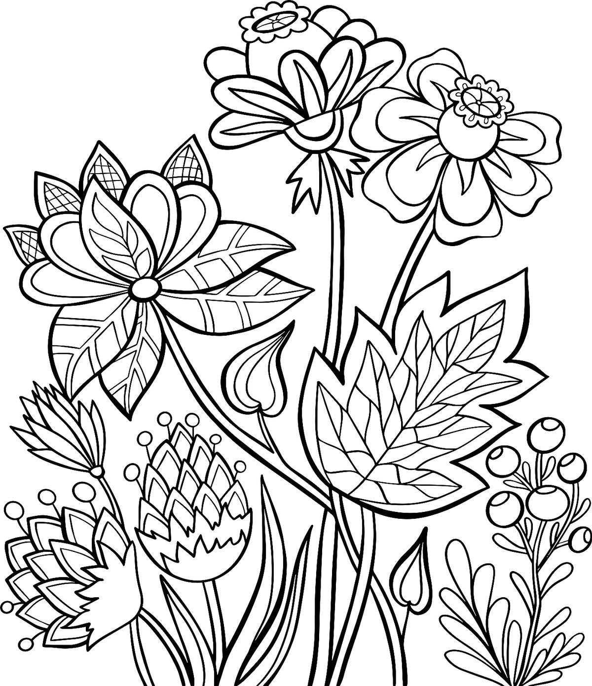 Free Printable Spring Flowers
