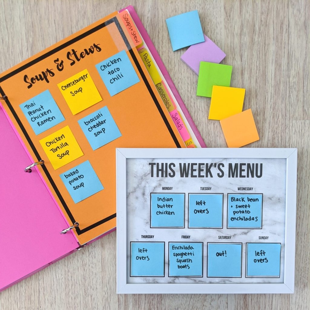 Free Printable Meal Planner Binder