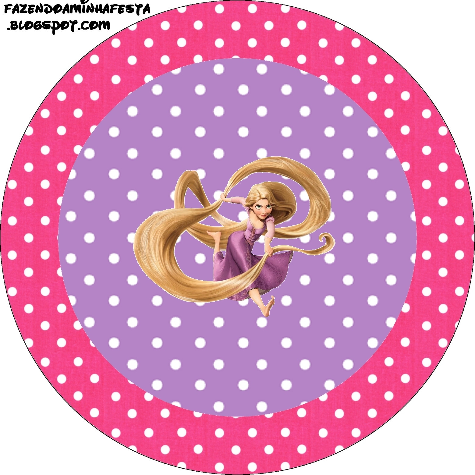 Free Tangled Party Printables