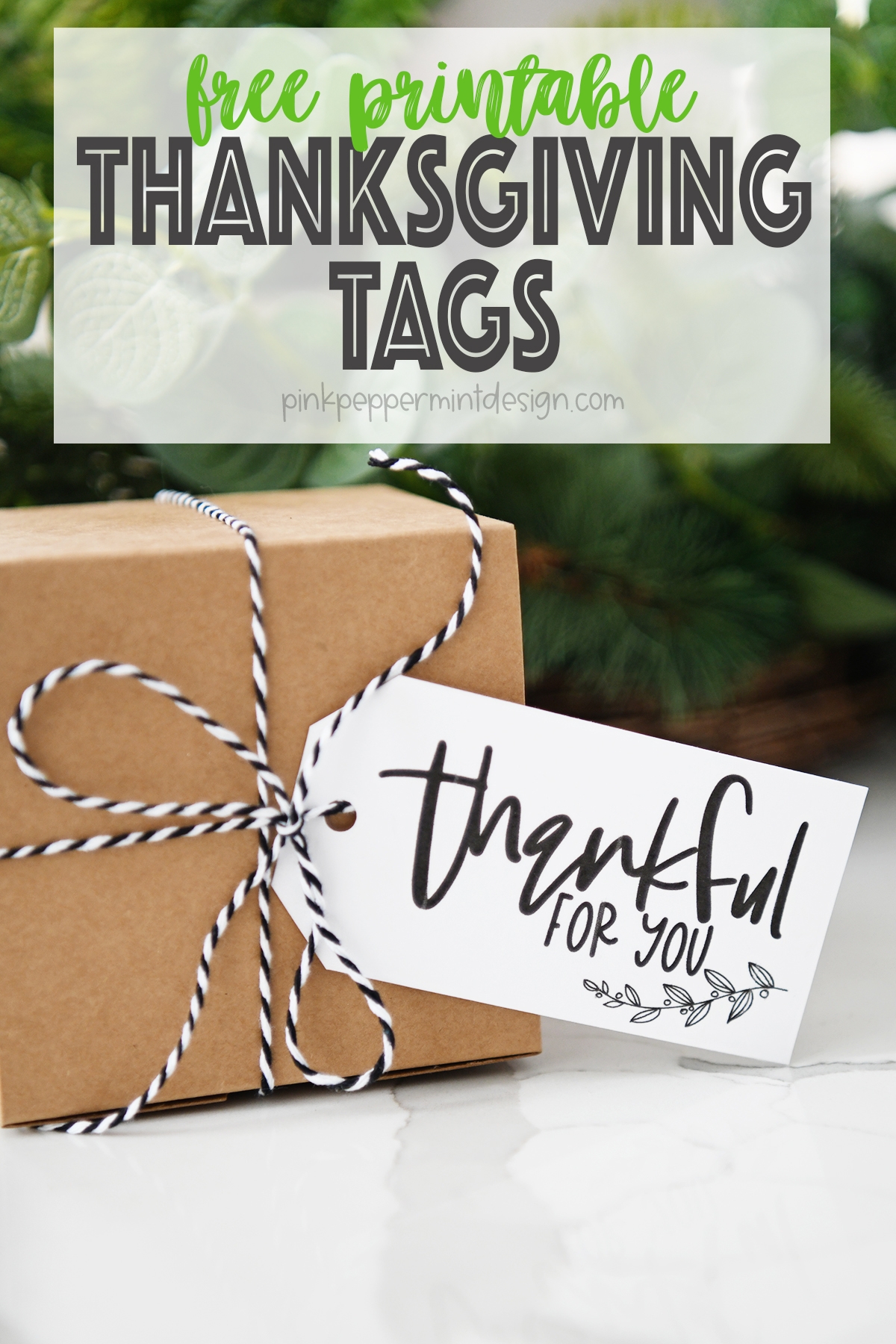 Thanksgiving Tags Free Printable