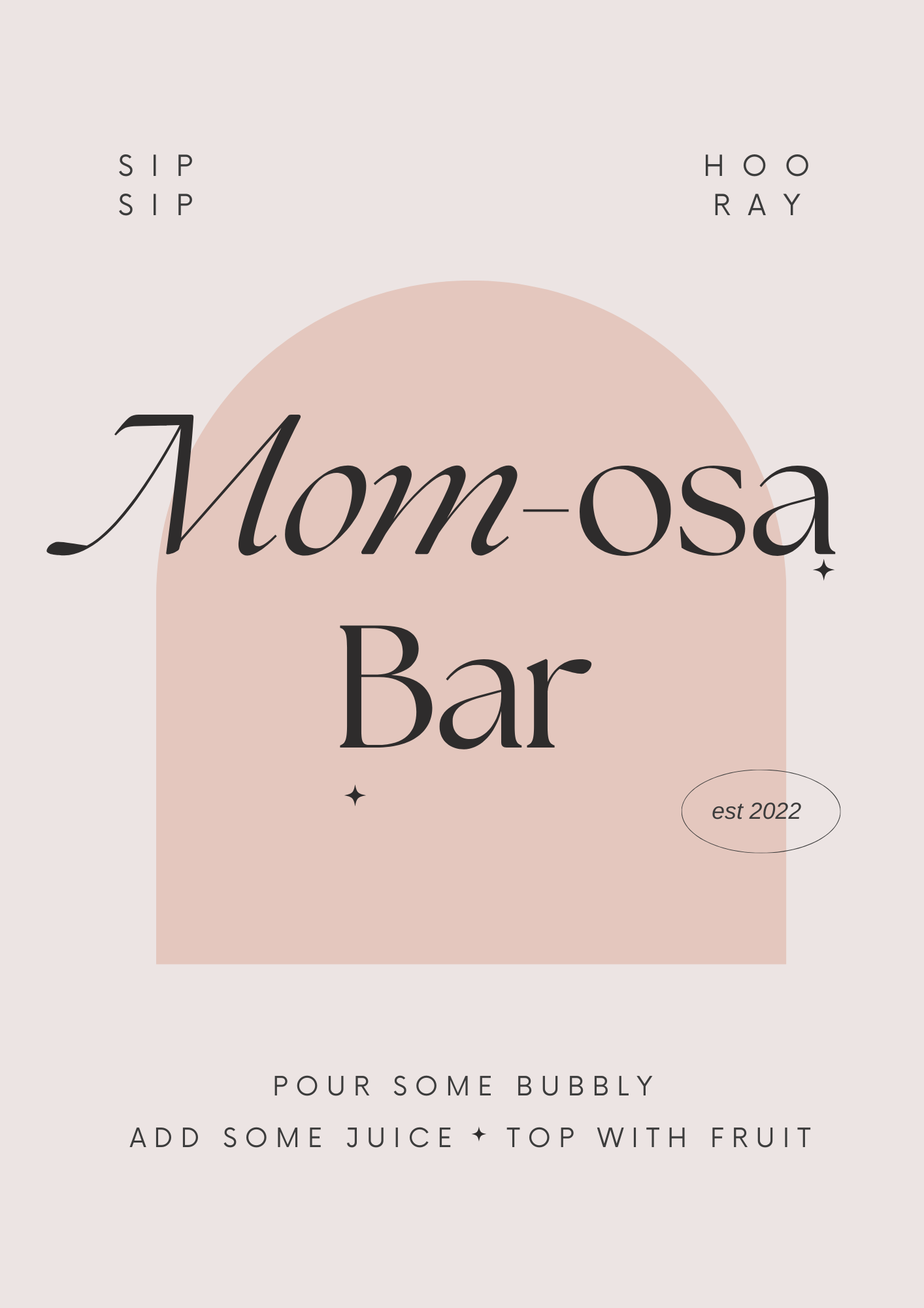 The Cutest Mom osa Bar Sign Printable Free 