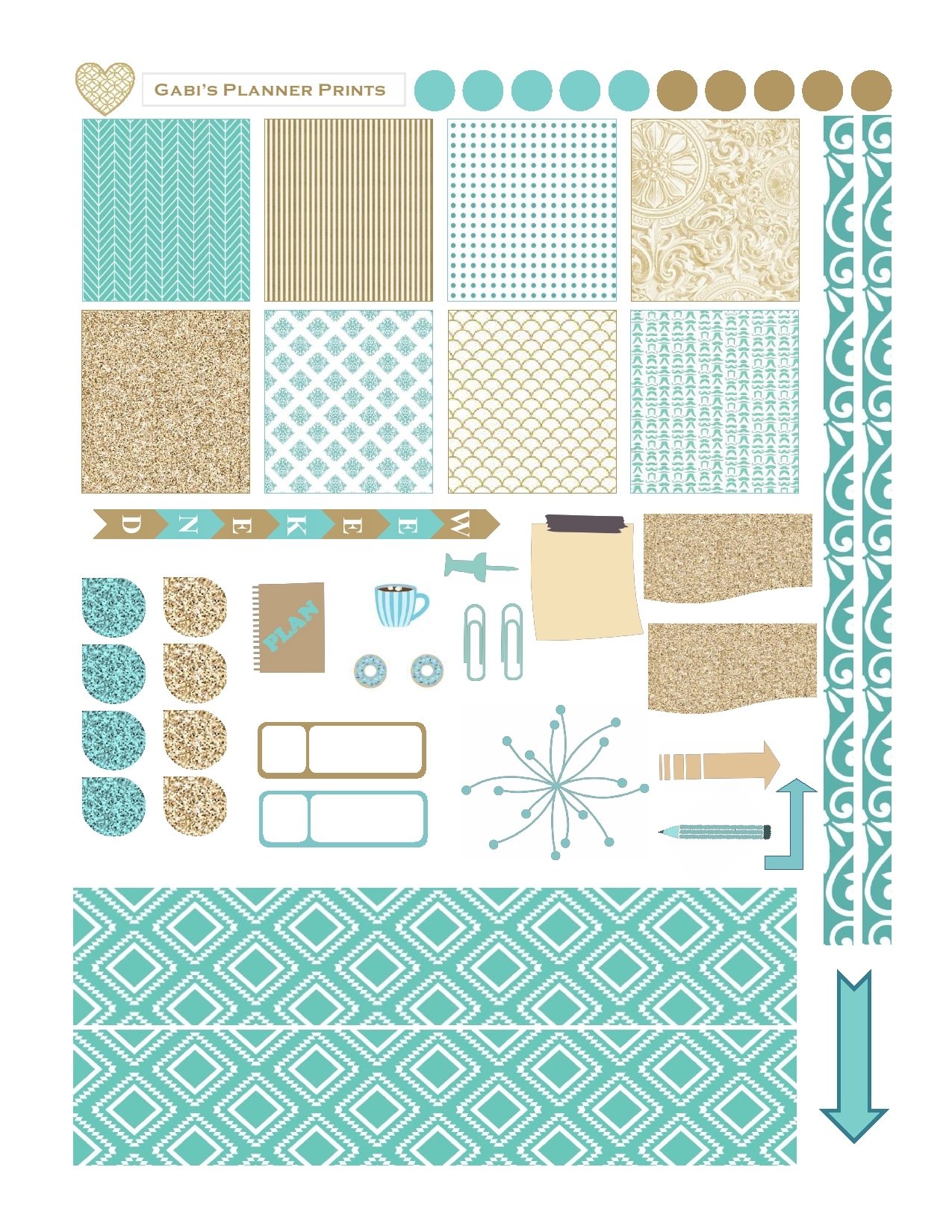 Free Printable Stickers For Planners