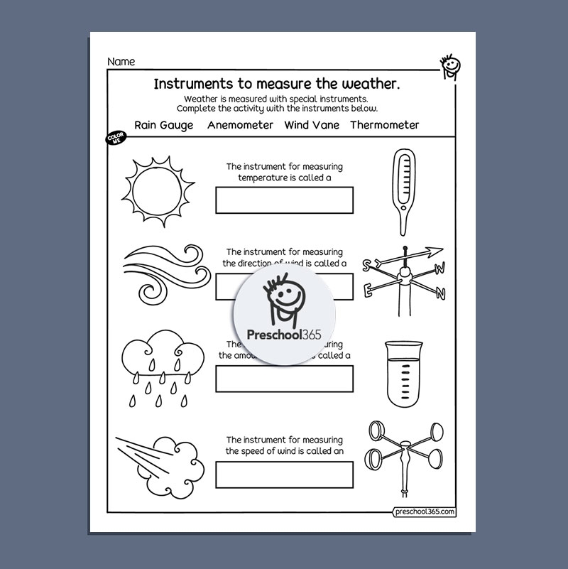 The Weather Science Activity Packet 23pages 