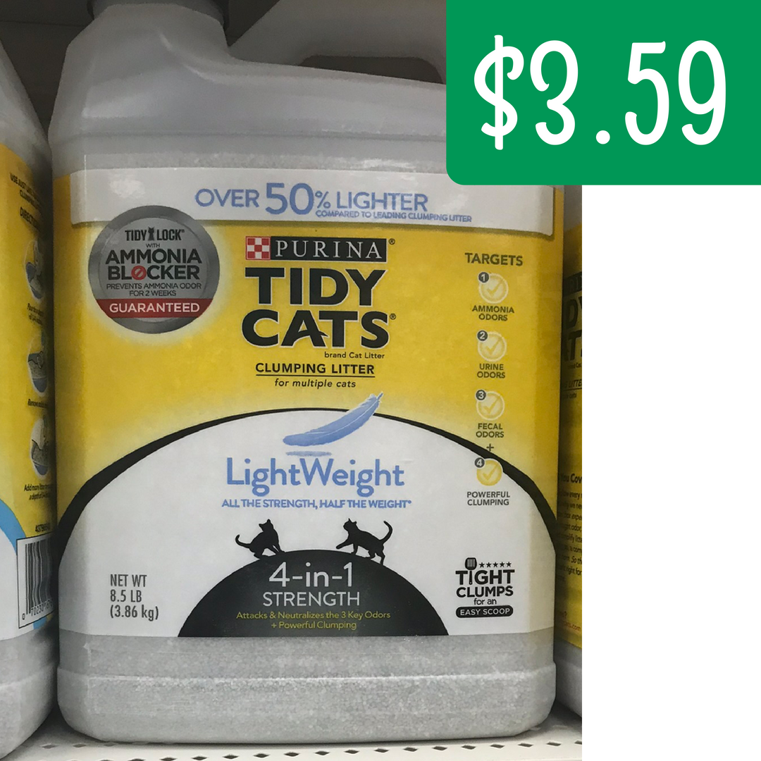 Tidy Cats Coupons Makes Lightweight Cat Litter 3 59 Southern Savers