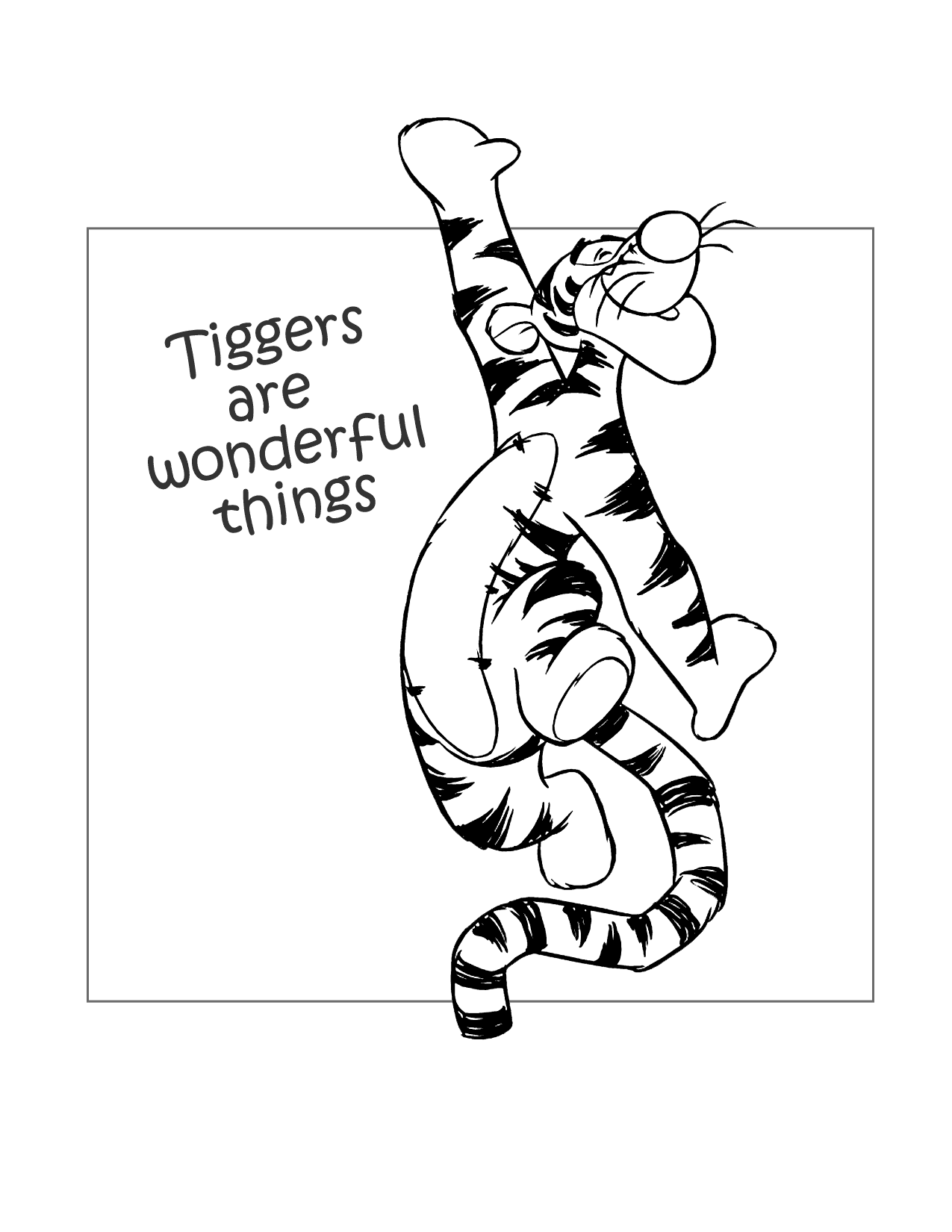 Tigger Coloring Pages Printable Coloring Pages