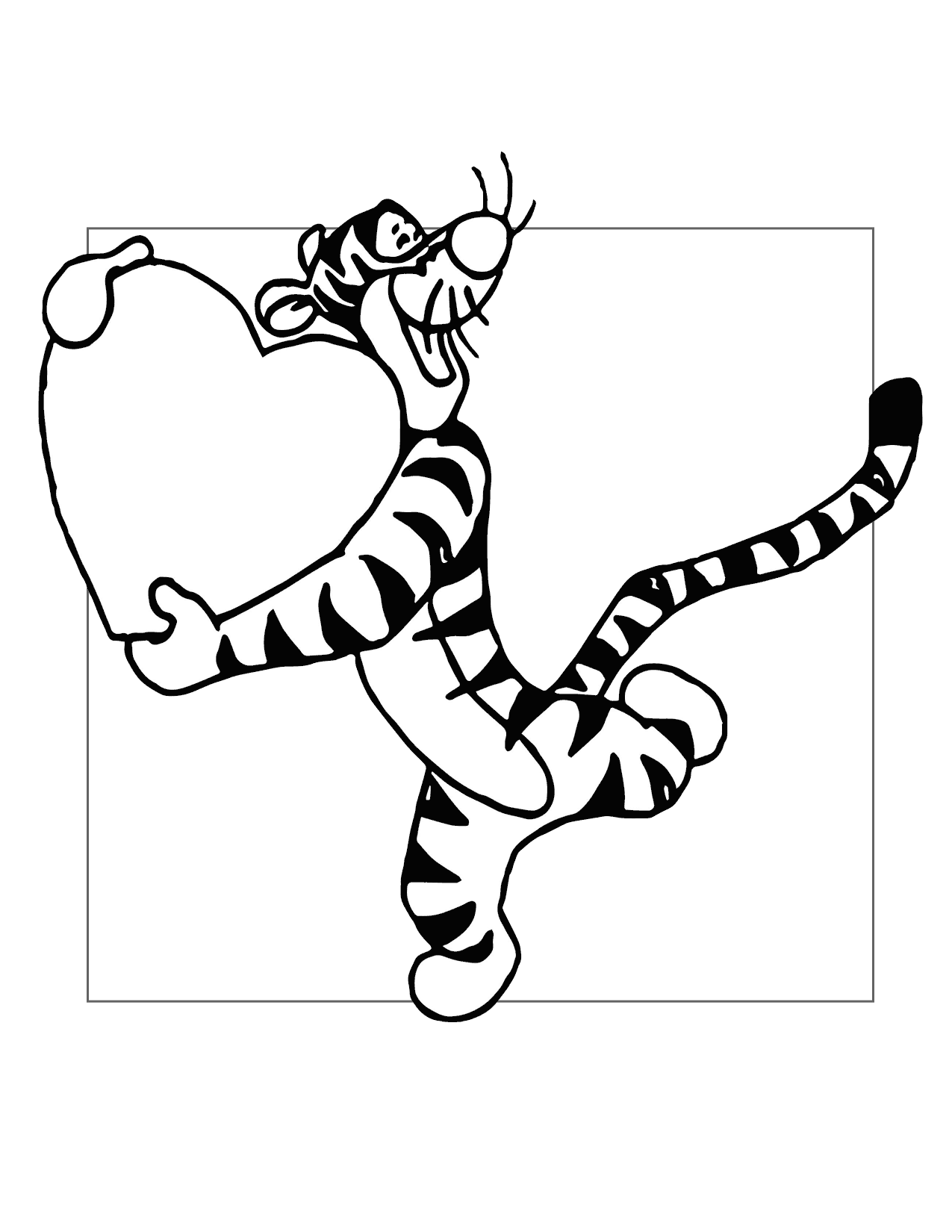 Tigger Coloring Pages Printable Coloring Pages