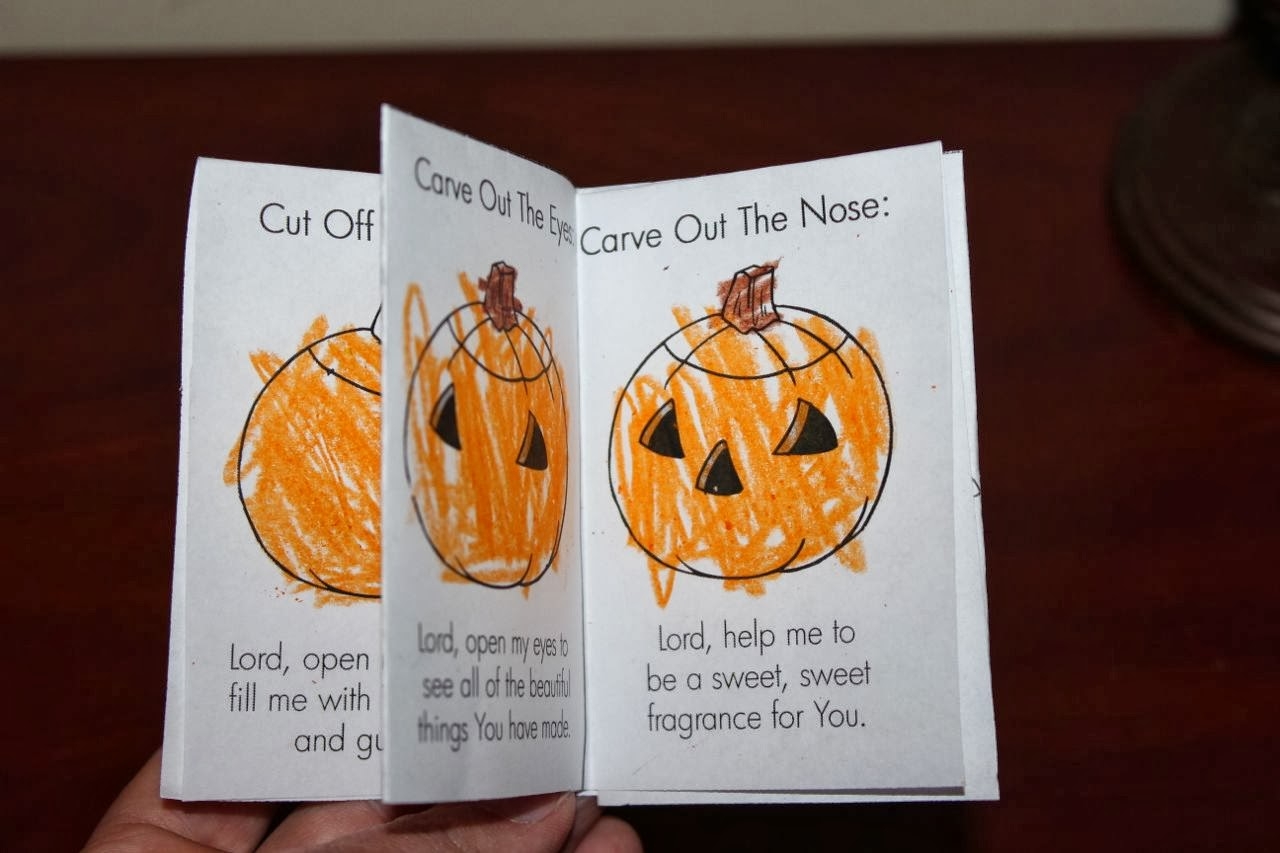 Free Pumpkin Prayer Printable