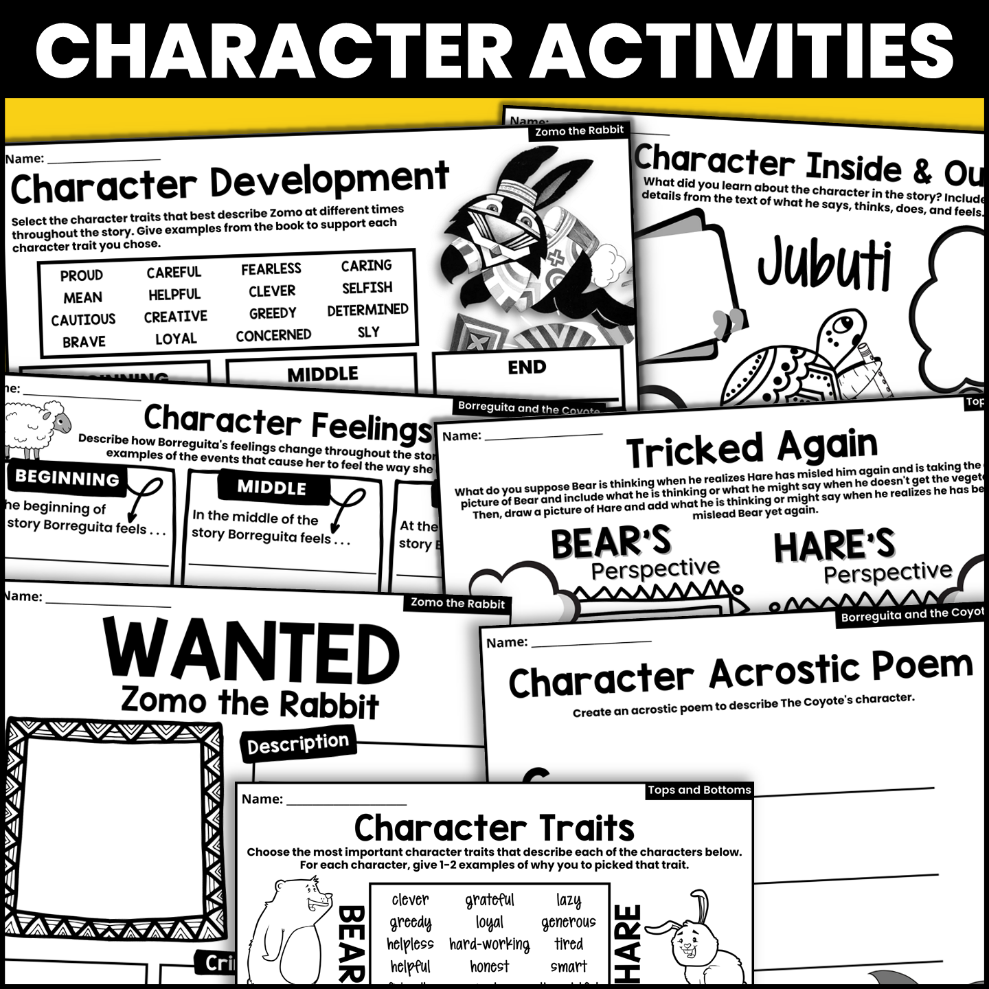 Free Printable Trickster Tales