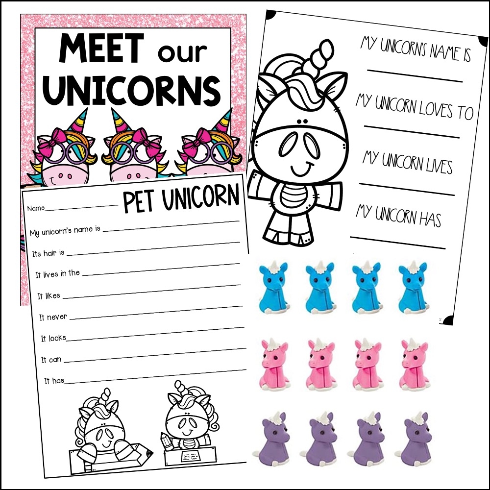 Adopt A Unicorn Free Printable