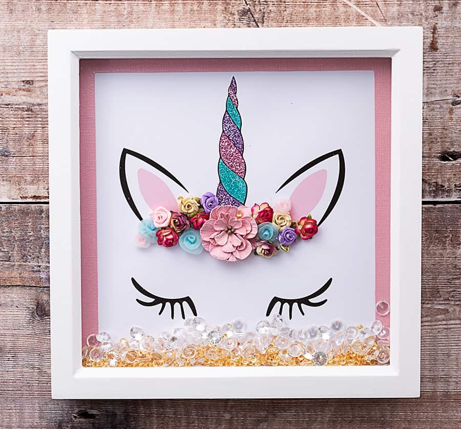 Unicorn Wall Art Tutorial Free Printable Craft With Sarah