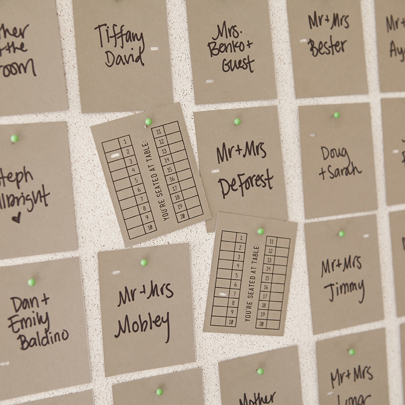 Printable Escort Cards Free