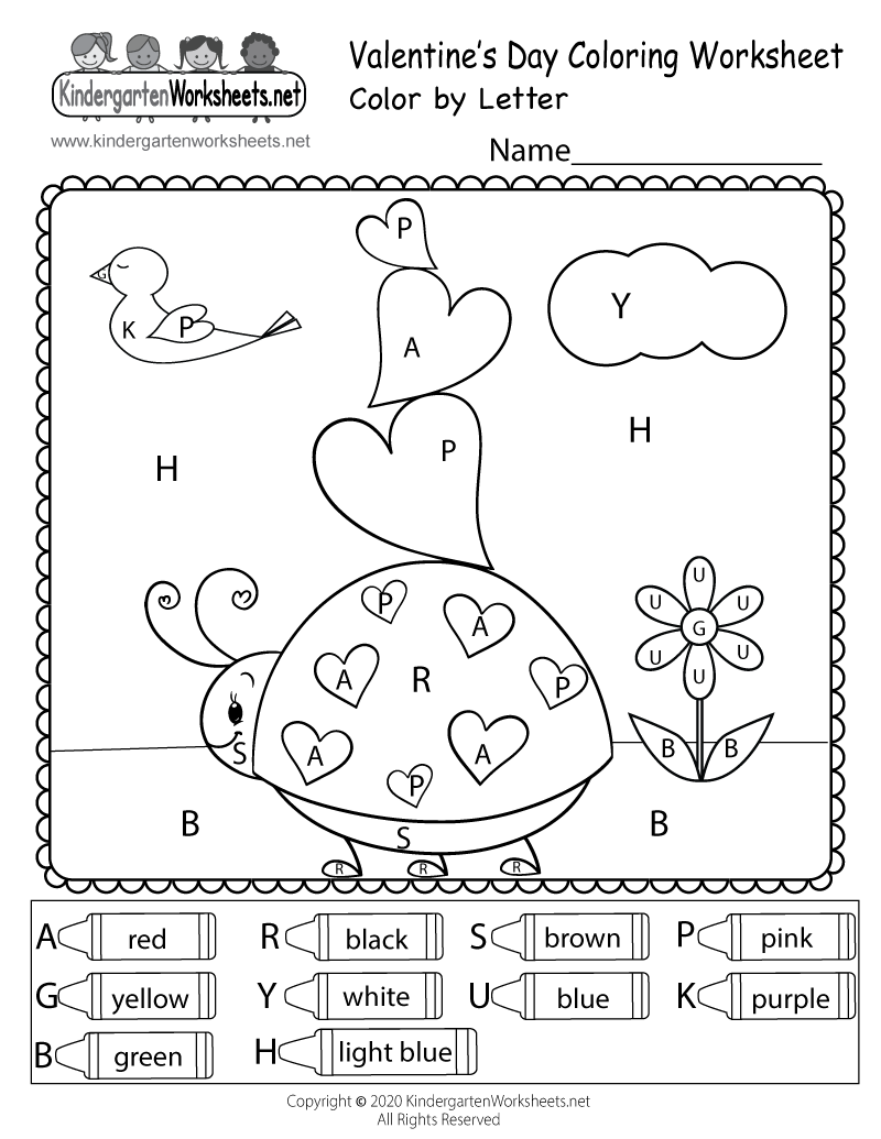 Valentine S Day Worksheets Free Printable