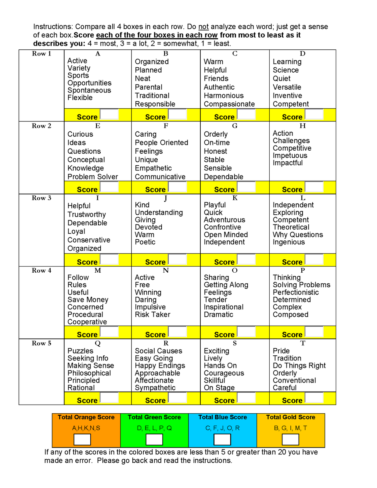 What s Your True Color Part 1 