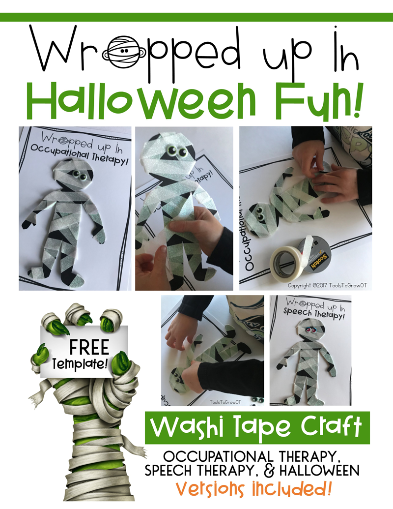 Wrapped Up In Halloween Fun Washi Tape Craft Blog Tools To Grow Inc 