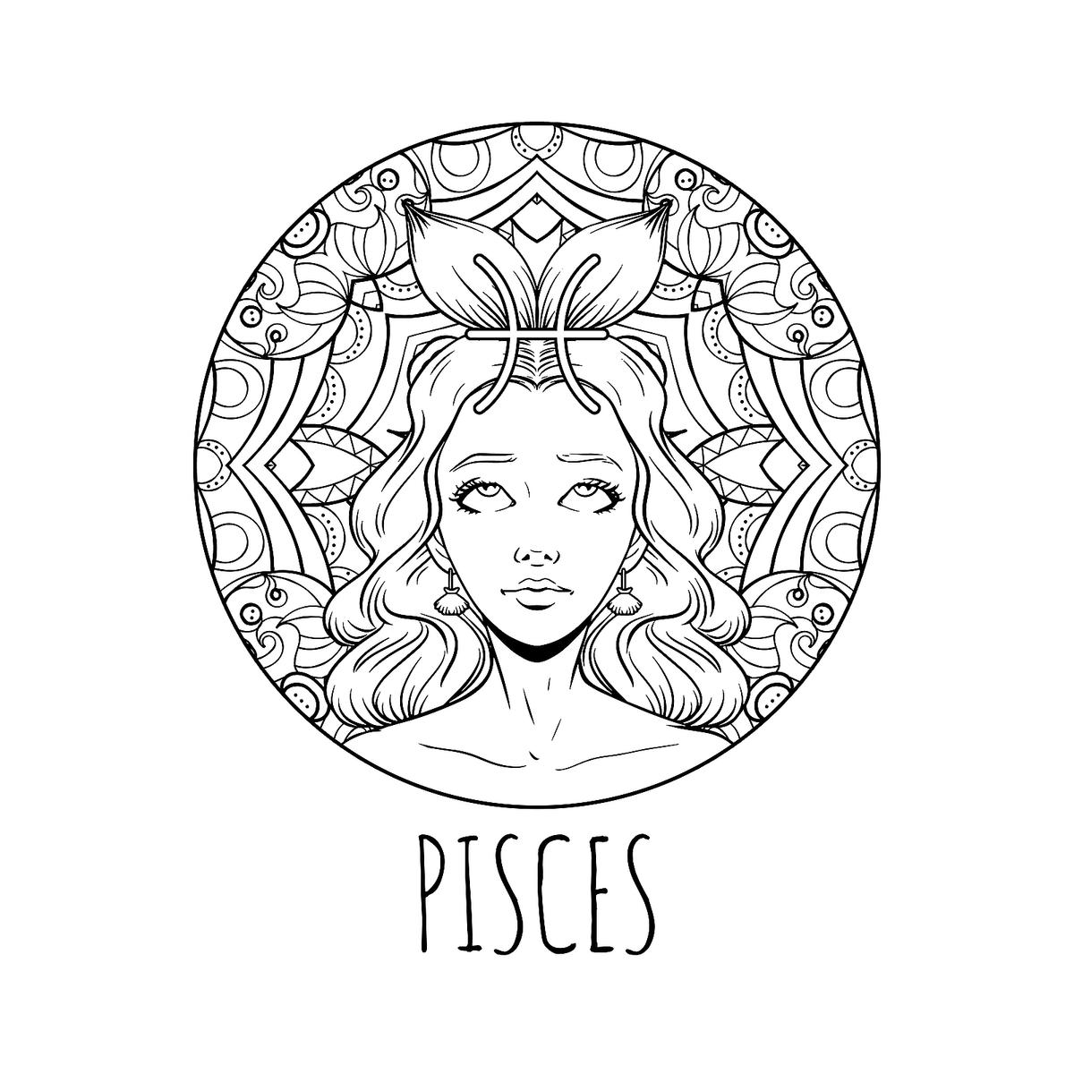 Zodiac Coloring Pages Printable Zodiac Signs Coloring Pages For Women Plus A Free 2020 Calendar Printables 30Seconds Mom