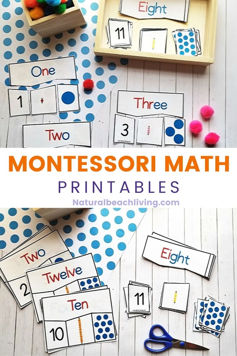 Free Montessori Math Printables