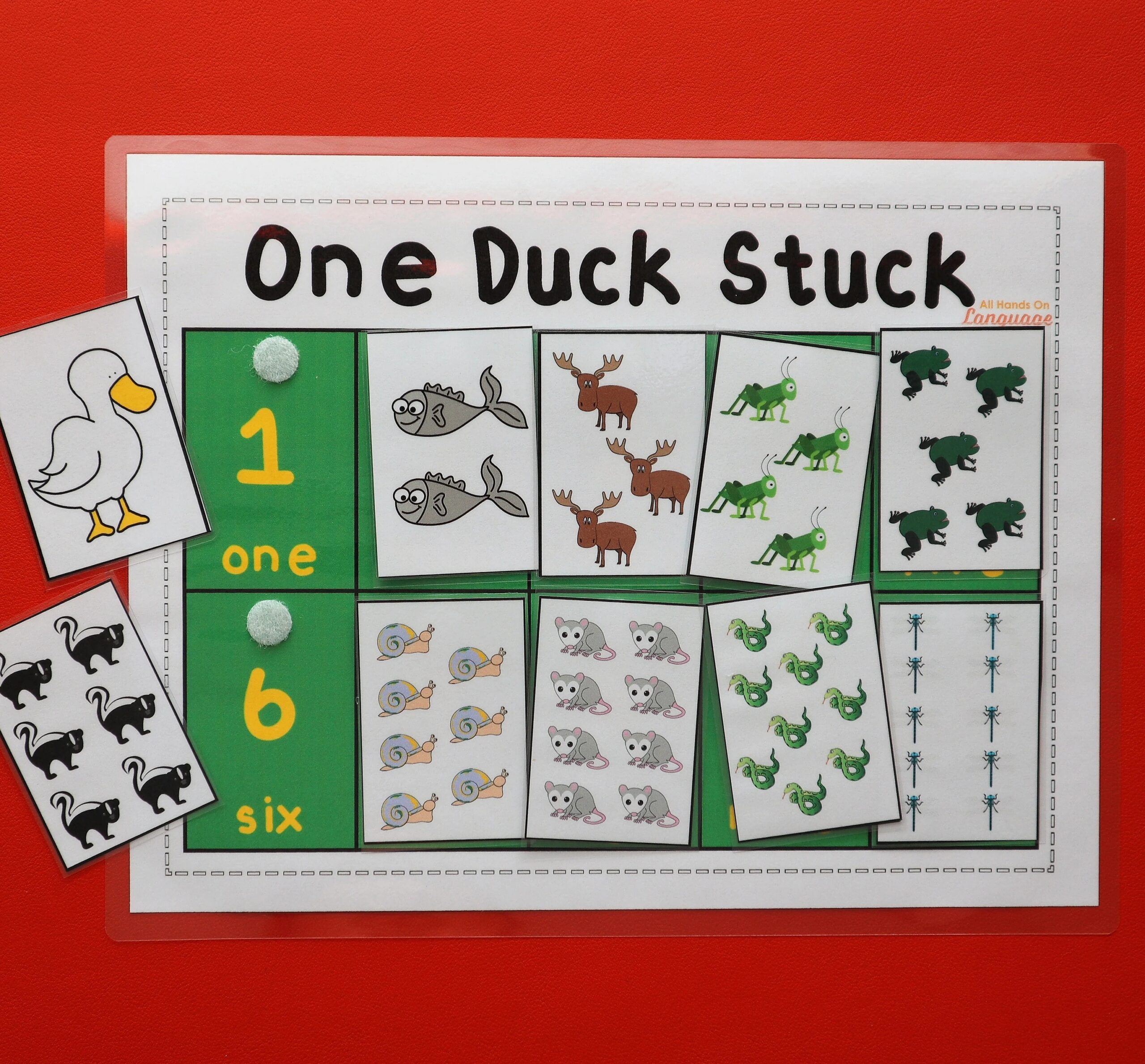 One Duck Stuck Story Companion Count To 10 Sequencing Literacy Activities And Coloring Book Speech And Autism PDF Printable Etsy